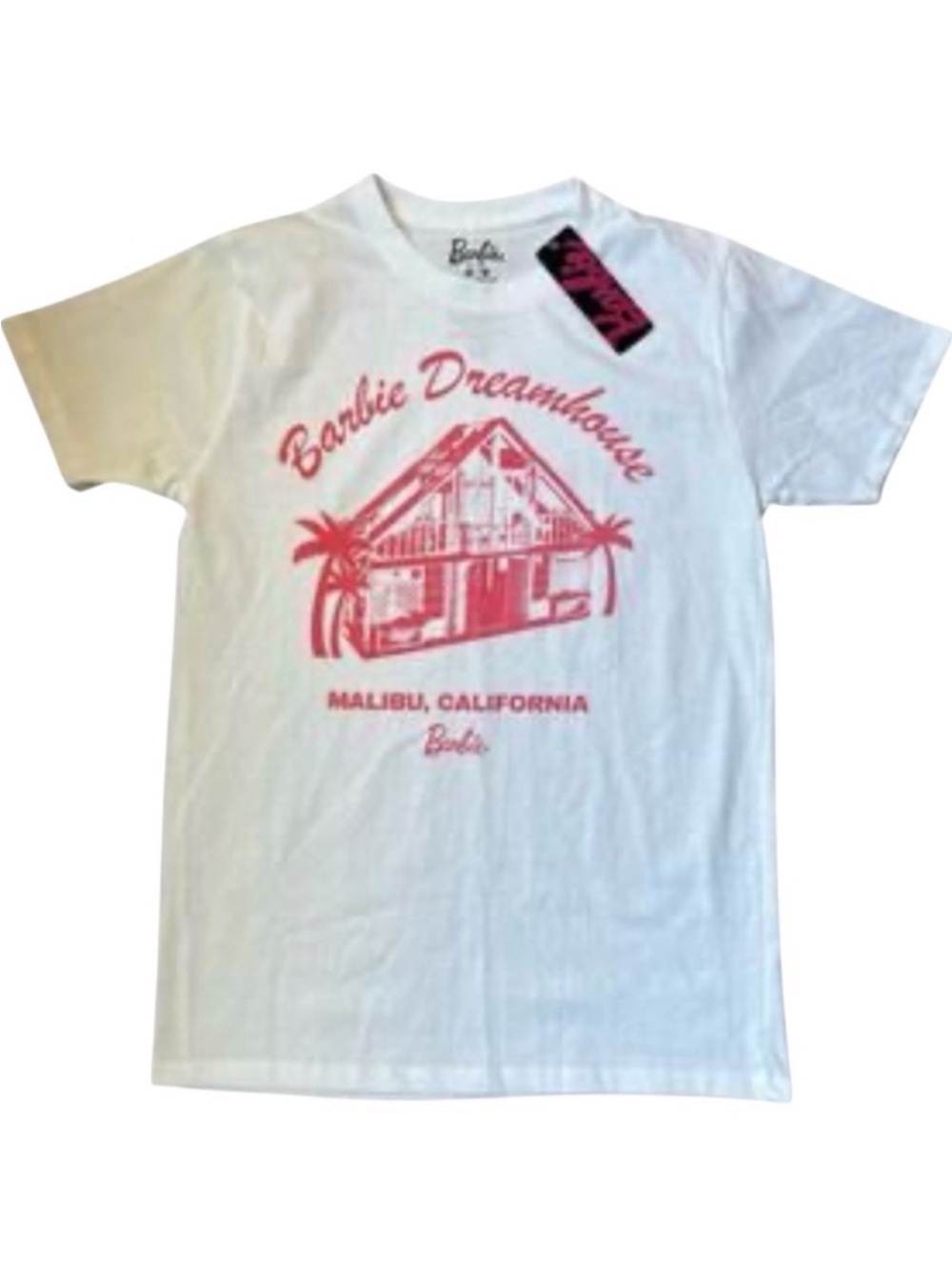 Barbie Dreamhouse Malibu California Graphic Tee Size Large NWT - Picture 7 of 10